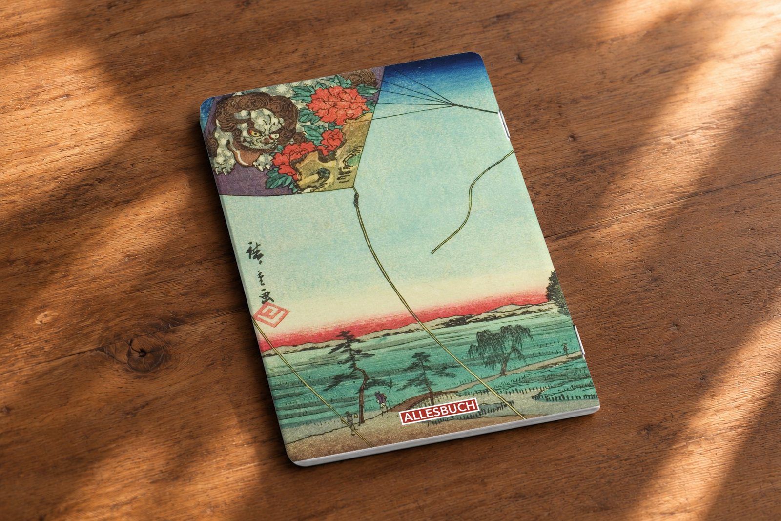 Nr. 001 (Hiroshiges Holzschnitt) – Rückseite