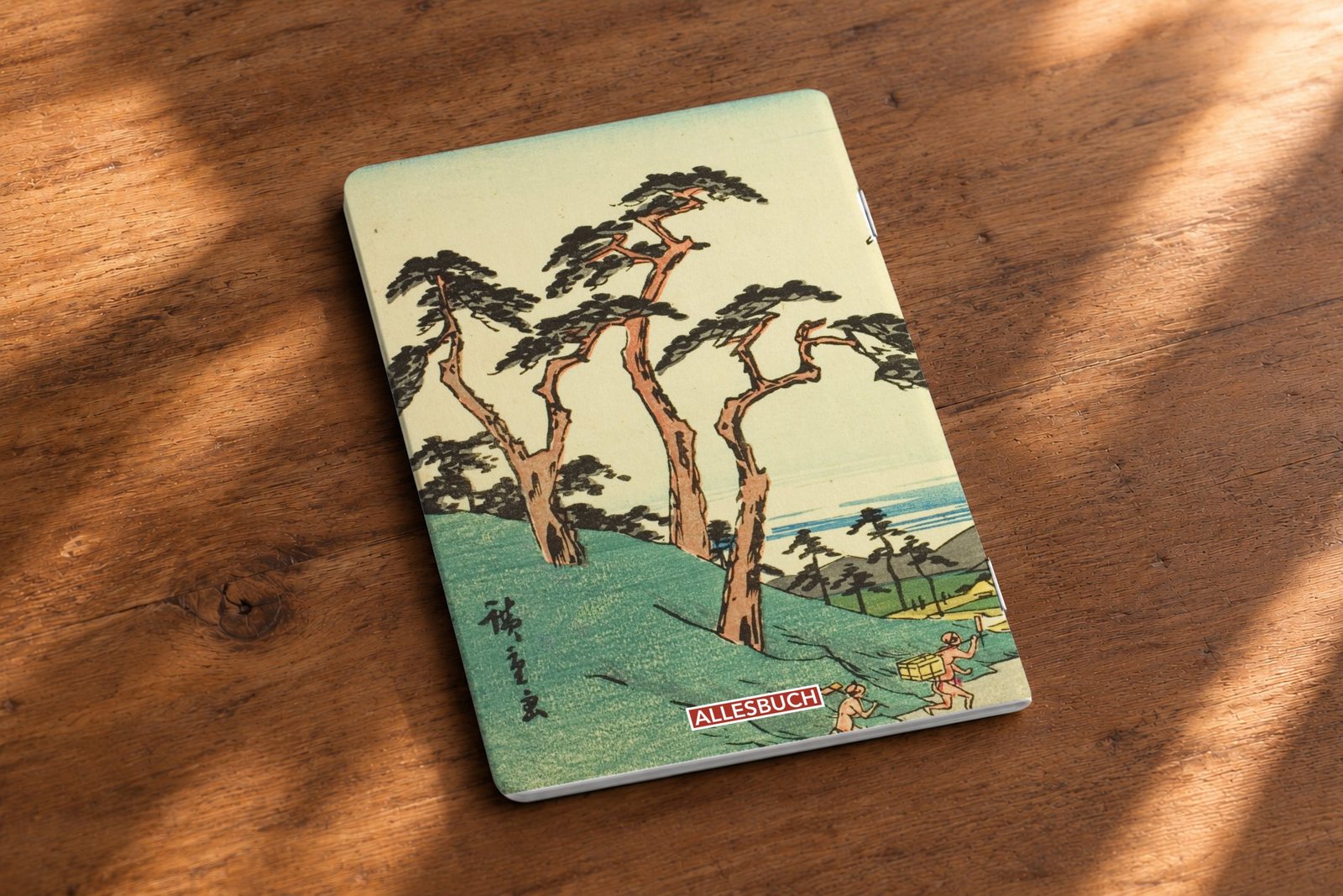 Nr. 002 (Hiroshiges Holzschnitt) – Rückseite